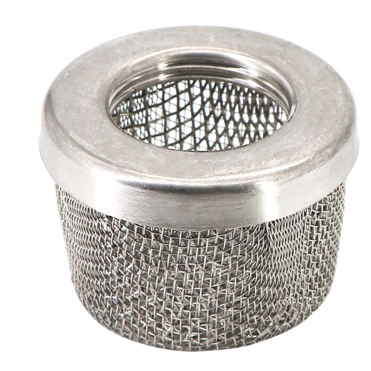 灯泡式喷涂机滤网注塑过滤网无气喷涂机配件不锈钢吸料管滤网