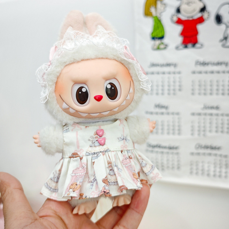 第一世代、第二世代、第三世代ラブブベビー服、ビニールぬいぐるみペンダント、パープルカーディガン、恋人ドレススーツ、レザースカート|undefined
