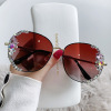 Sunglasses, brand fashionable glasses solar-powered, 2022 collection