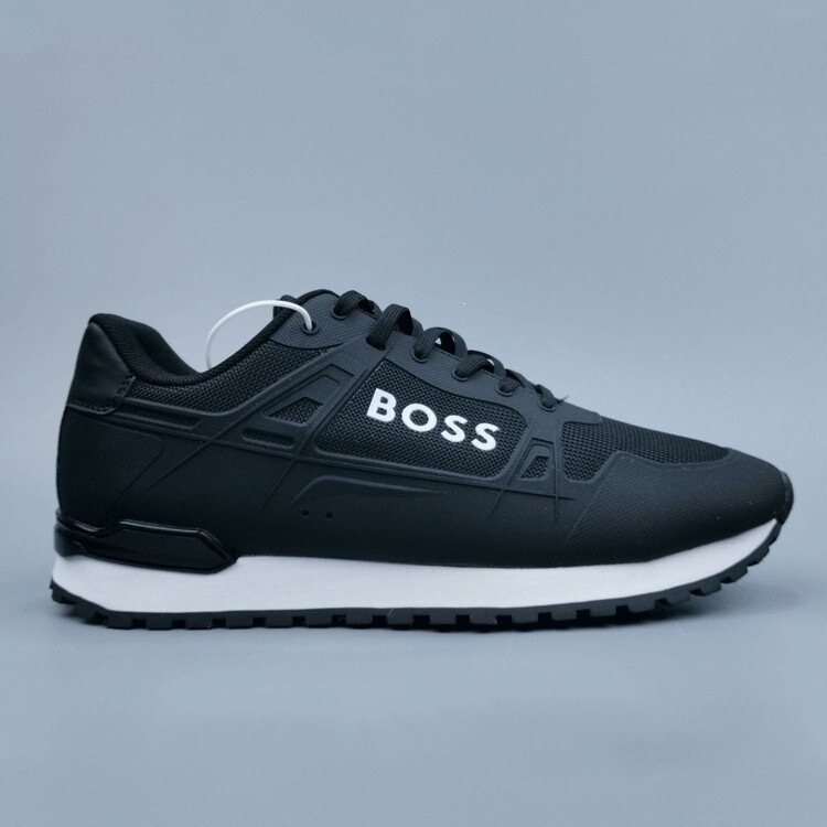 Cross-Border Foreign Trade Wholesale Boss New Men's Casual Shoes Lace-Up Low-Top Lightweight Mesh Breathable Sports Shoes for Men