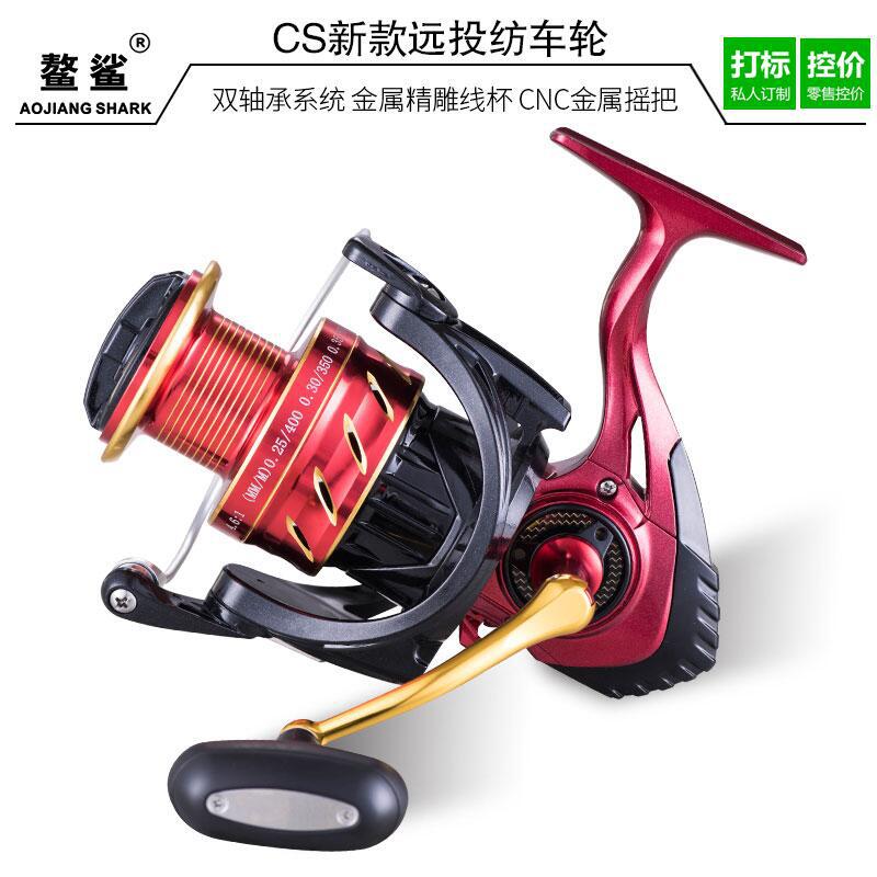 猎渔王鳌鲨渔具海钓轮CS全金属渔轮纺车轮渔线轮锚鱼轮远投轮