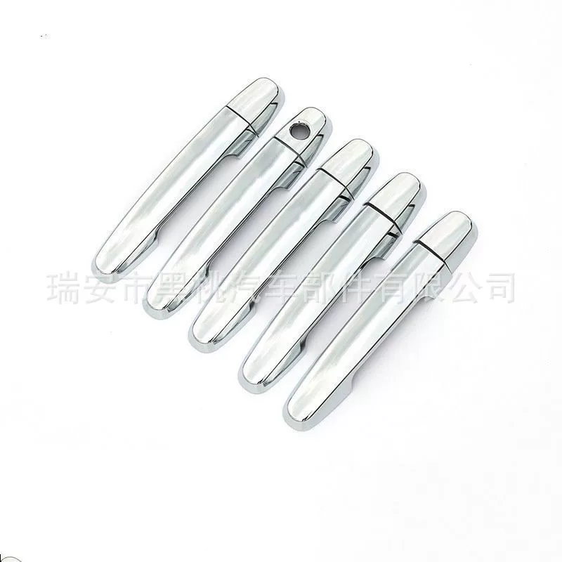 Подходит для 2003-2008 RAV4 Модифицированная специальная внешняя ручка ABS гальваническое покрытие Серебряная дверная ручка яркий патч