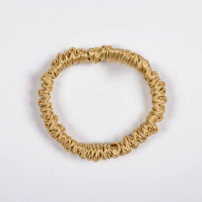 Saç üçün rezinlər, Flower Fashion Hair Rope Mulberry - champagne