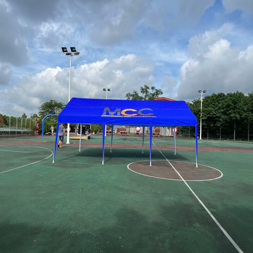 4*6米户外广告四角帐篷佛山Advertising umbrella tent