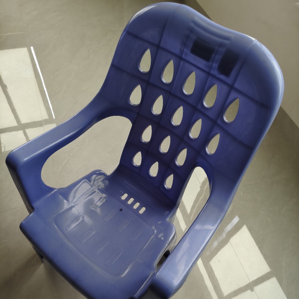 大号成人靠背椅 养老老人专用扶手塑料椅 加固防摔懒人躺600