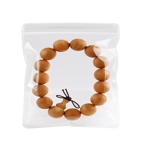 Convenient PVC Jewelry Storage Bag, Decorative Anti-Oxidation Earrings Necklace Bracelet Dustproof Bag, Thick Transparent Sealed Bag