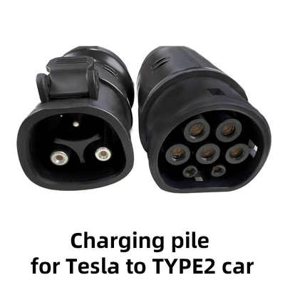 EV şarj adapterləri Converter Tesla to Type2