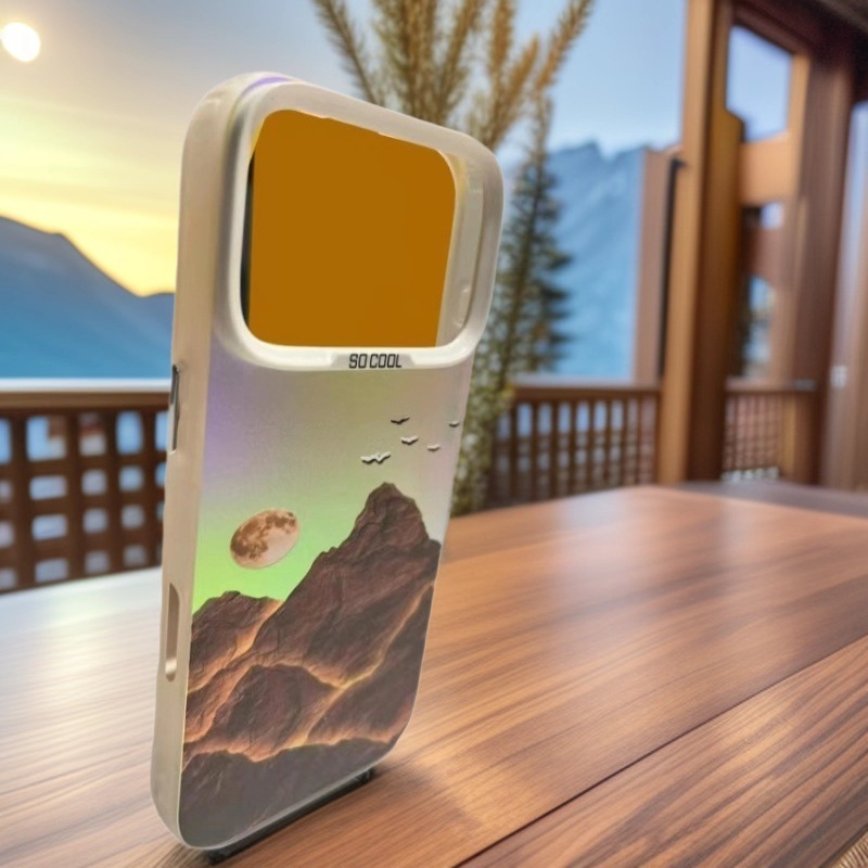 日落金山适用苹果17Promax手机壳iPhone16元气壳日韩15/14跨境13/|undefined