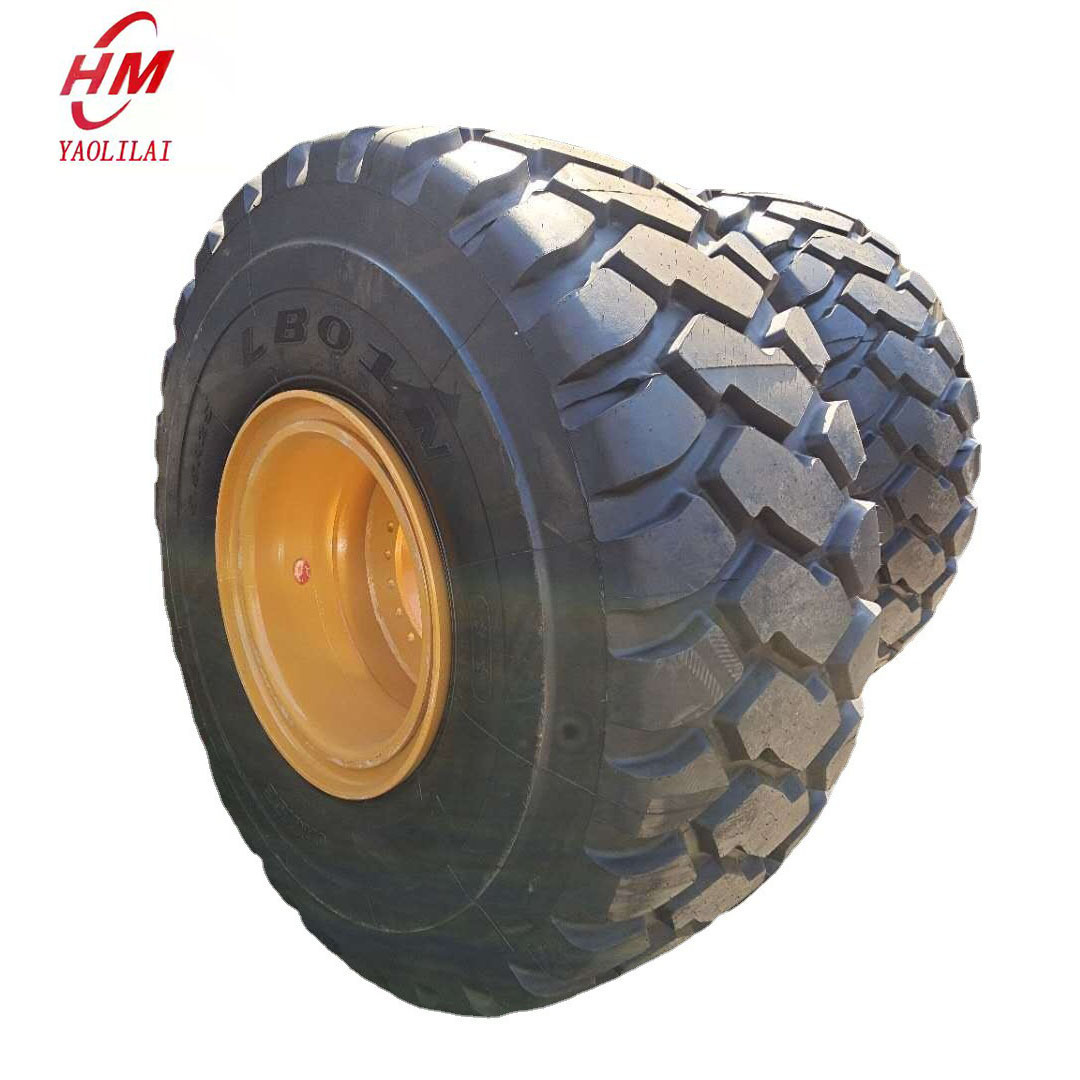 工程机械轮胎26.5-25可配轮毂厂家批发三包60装载机轮胎铲车轮胎