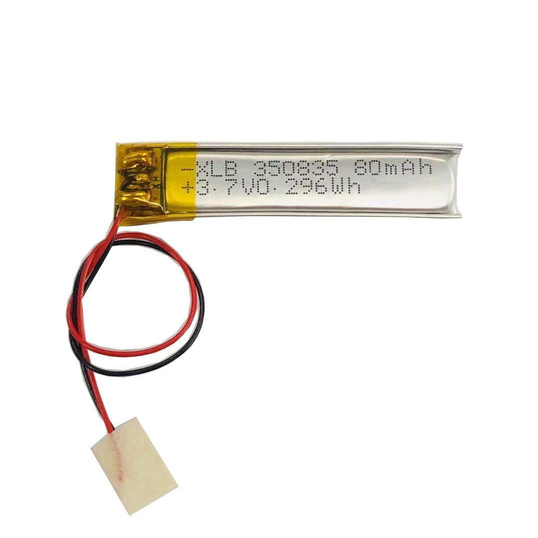 批发350835聚合物锂电池电池蓝牙耳机点烟器报警贴电池锂电