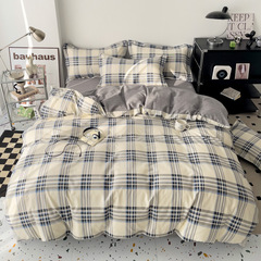 2024 New Thick Antibacterial 100% Cotton Bedding Set - Nantong Bedding - 100% Cotton Velveteen Four-Piece Set