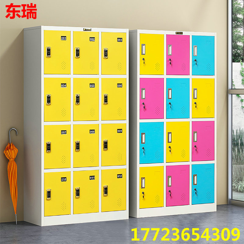 Steel colour Locker Gym Shower Room wardrobe Hospital staff dormitory clothes Storage cabinet Storage cabinet