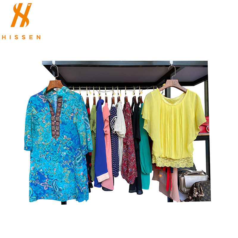 八九成新二手衣服used women clothing工厂批发出口多米尼加古巴