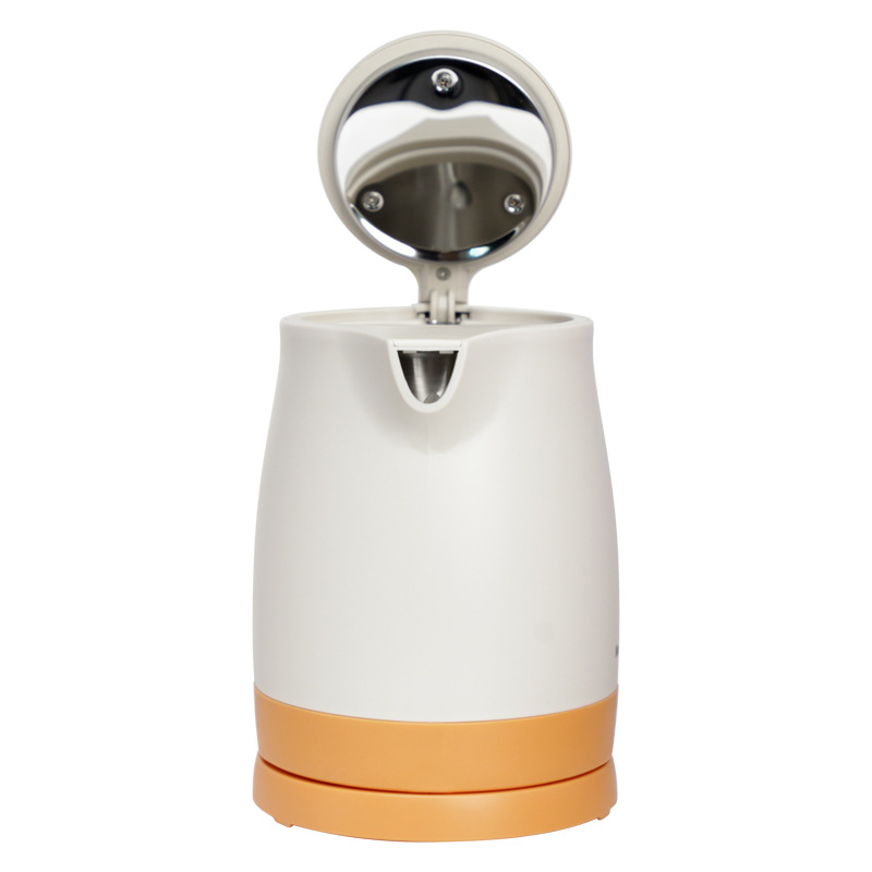 Hotéis Honeyson hervidor eléctrico de acero inoxidable de doble capa de hervidor de agua 0.8L anti-seco quemado apagado automático image 4