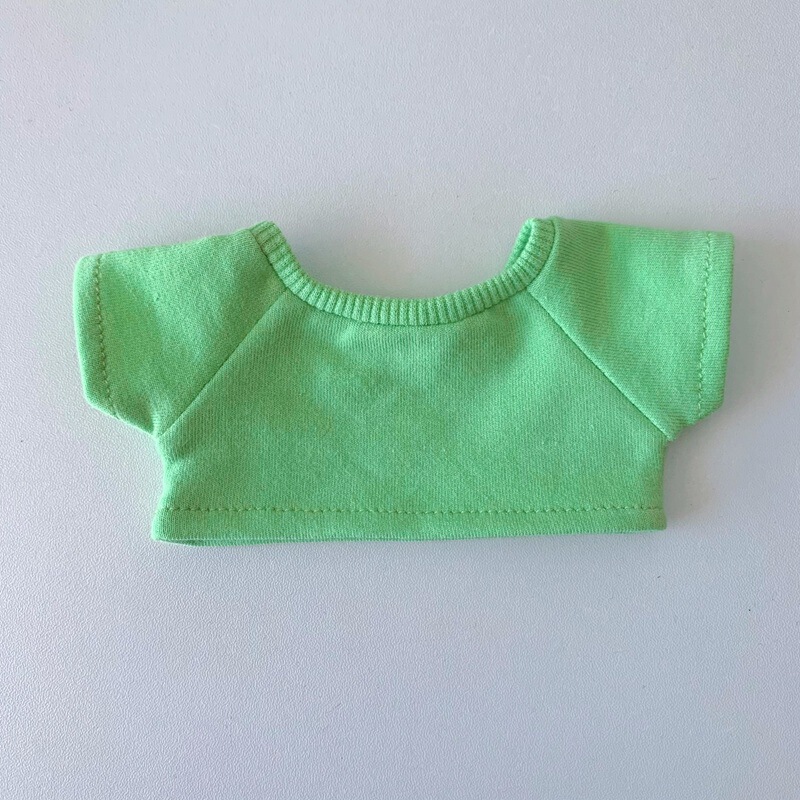 卸売ベビー服 10 センチメートル 15 センチメートル 20 センチメートル綿人形 Tシャツ半袖 Labubu ベビー服はロゴパターンを追加することができます|undefined