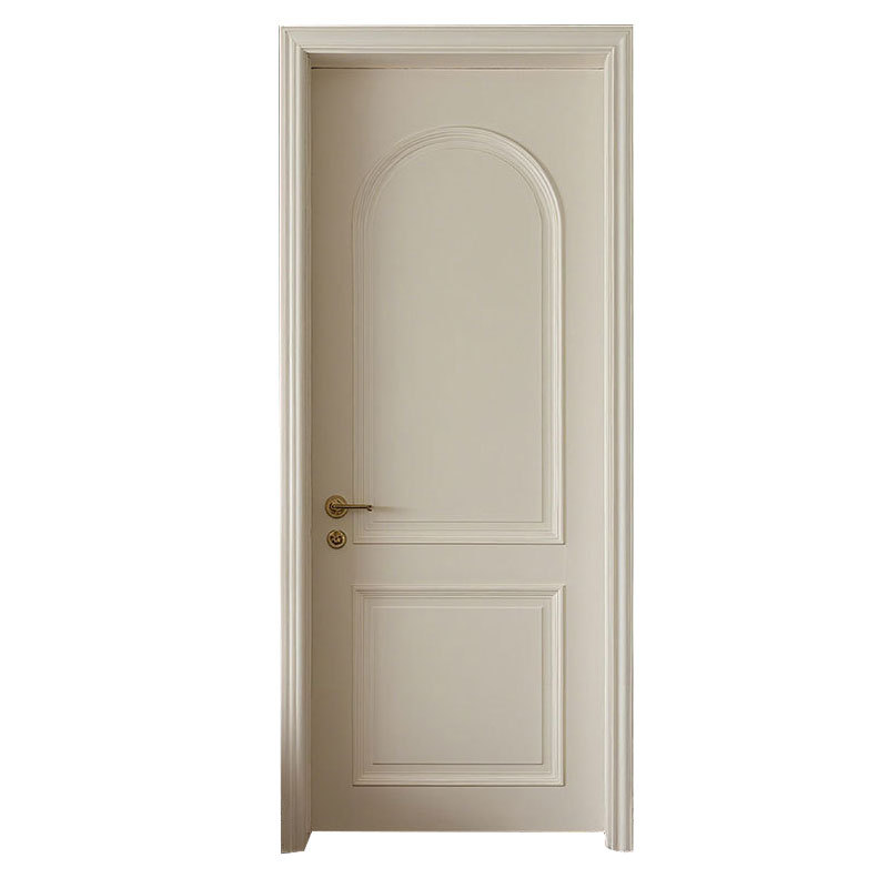 Free Measurement French Door Bedroom Door Door-To-Door Room Door Full Package Installation Wooden Door Custom-Made Painted Indoor Wooden Door