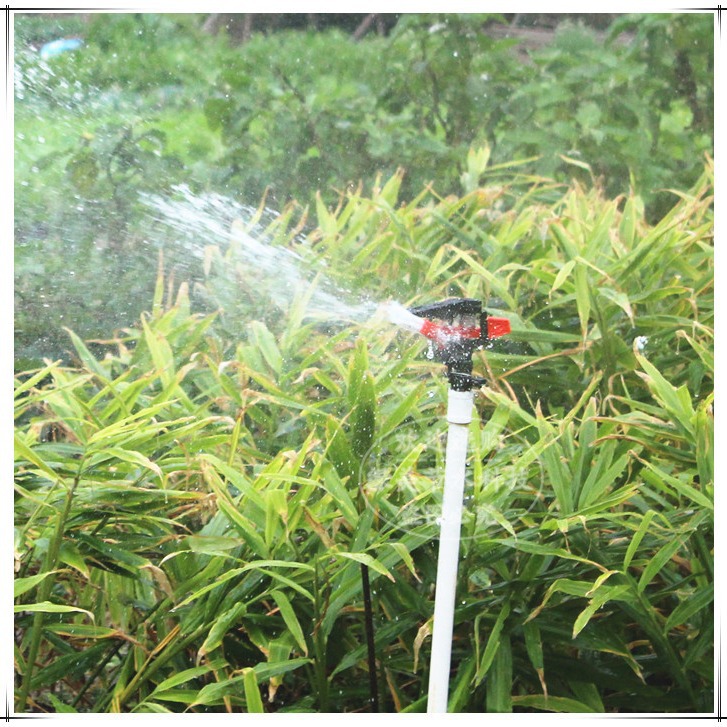 4 minutos 6 minutos dientes rojos ajustables rocker boquilla rociadora 360 grados rotación automática jardín de césped rociador de verduras