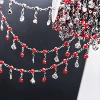 Red shell three-prong diamond chain