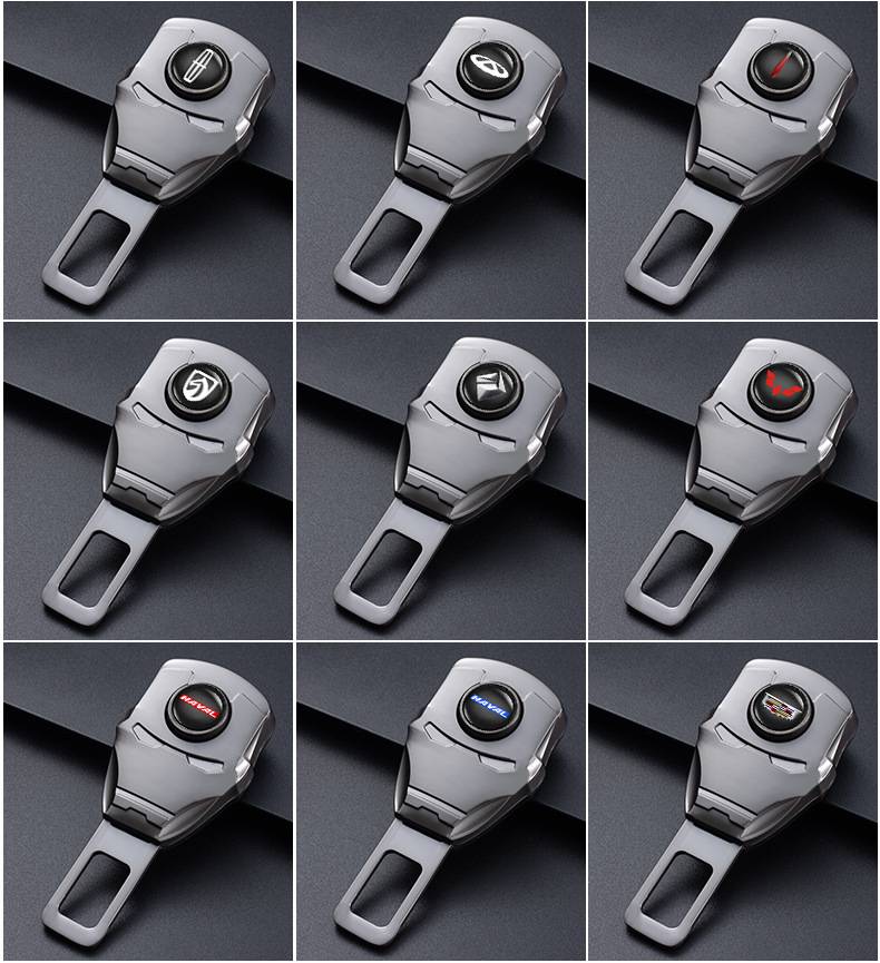 Cross-Border Car Seatbelt Extender Buckle Multifunctional Connector Safety Belt Clip Adapter