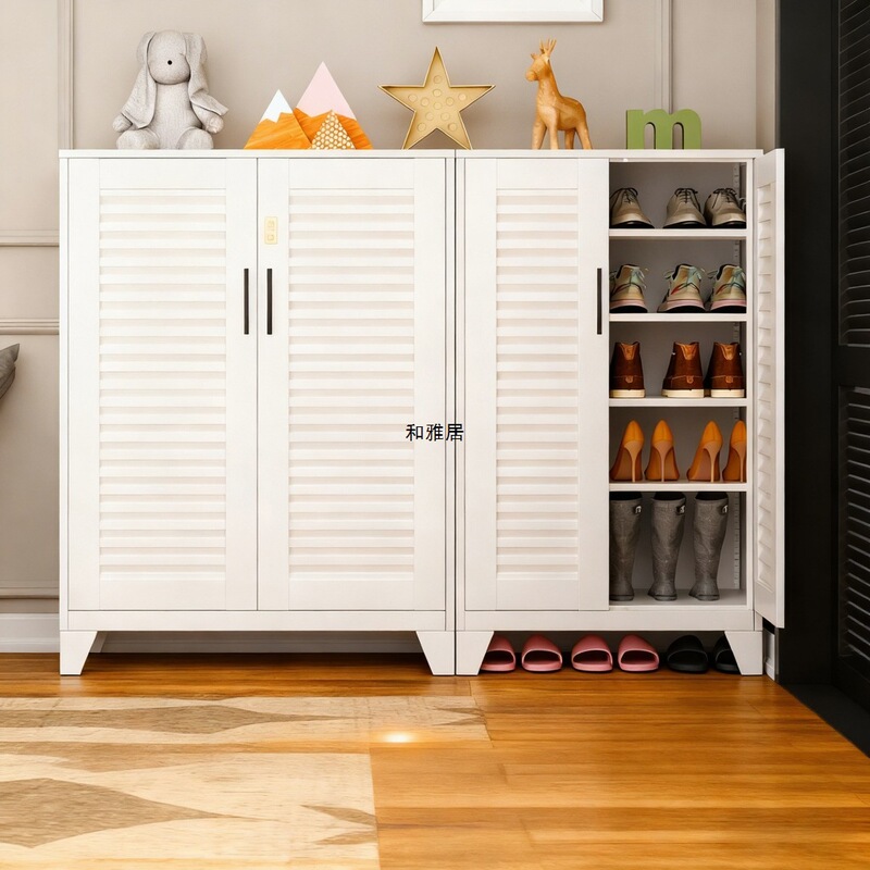 Steel Shoe Cabinet for Balcony Entrance, Moisture-Proof and Rust-Proof, Hallway Entryway Storage Cabinet with Adjustable Password Lock Steel Shoe Cabinet for Balcony Entrance, Moisture-Proof and Rust-Proof, Hallway Entryway Storage Cabinet with Adjustable Password Lock