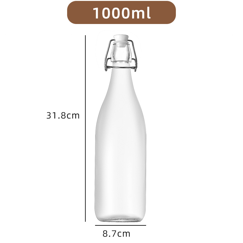 1000ml круглый; прозрачный