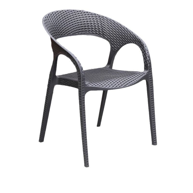 Mesas y sillas al aire libre combinadas Patio de ocio Balcón al aire libre Patio al aire libre Terraza Mesa de centro de ratán Silla de ratán de tres piezas