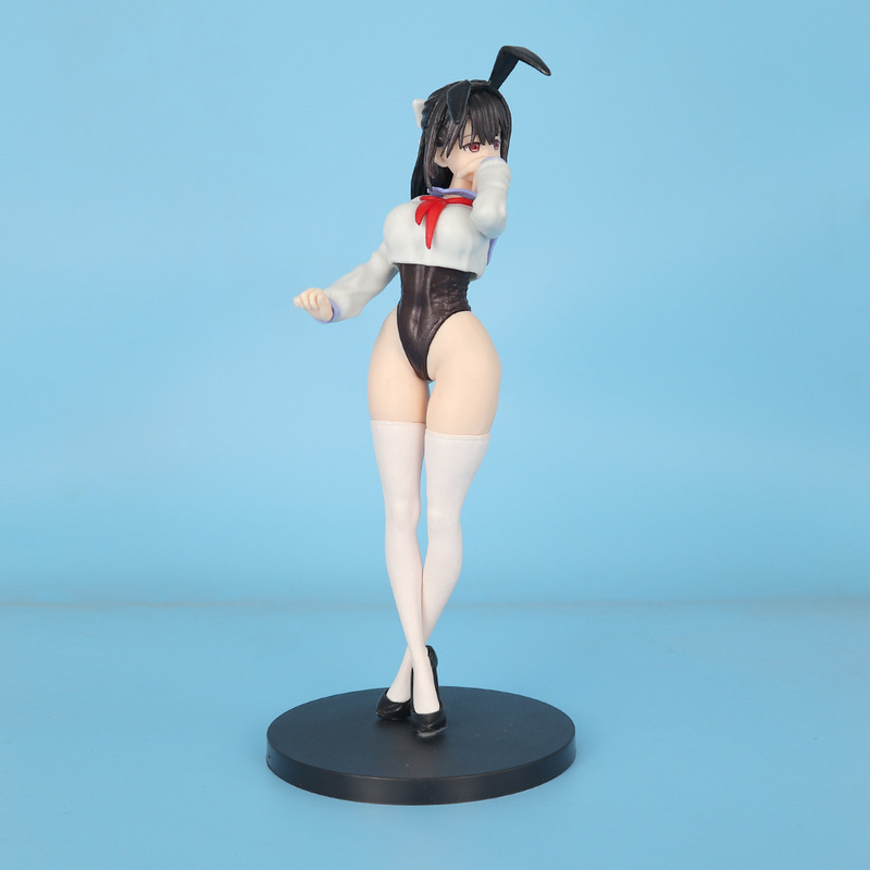 国境を越えた新製品美少女フィギュア二次元バニーガールメイドオーナメントJK制服美少女車の風景|undefined