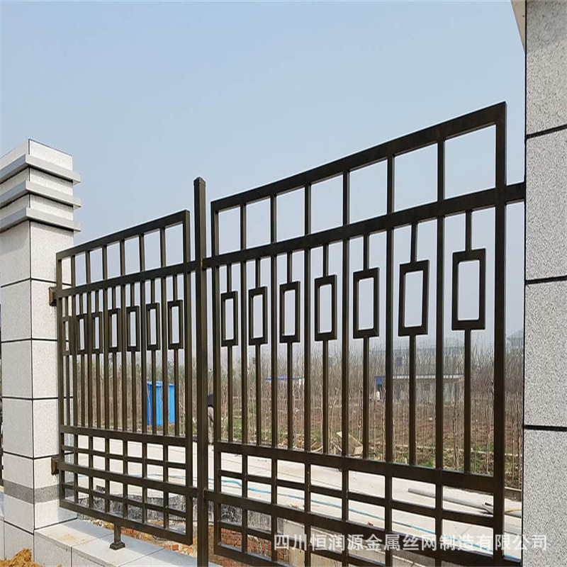 铁花护栏 钢围墙 焊接围墙护栏 农村围墙栅栏 文化护栏 小区护栏
