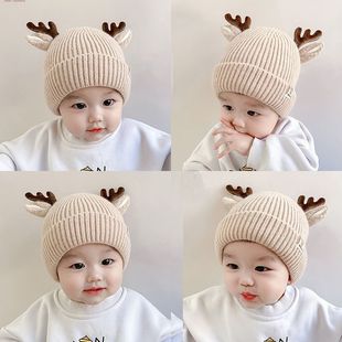 Baby Hats for Boys in Autumn and Winter, Cute Ear Protection Winter Hats for Boys and Kidsren, Autumn and Winter Styles for Toddlers and Girls, Woolen Hats
