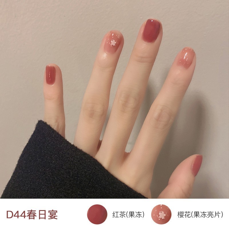 双子星可撕拉指甲油女孩水性免烤快干持久可用美甲亮油胶|undefined