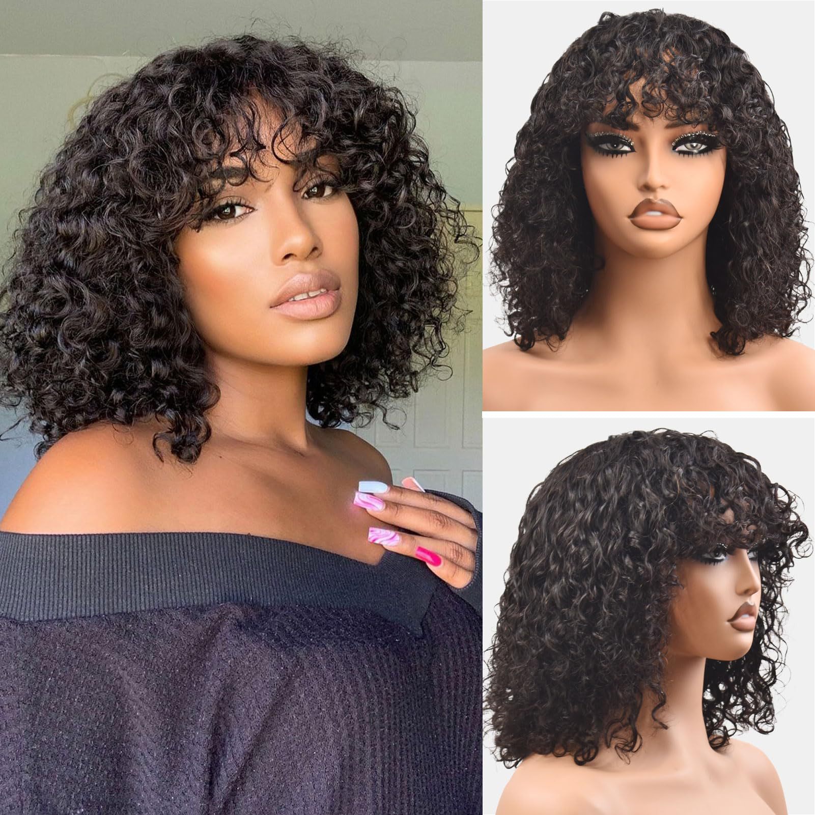 Pequeño rollo africano cabello largo cabello completo cubierto de cabello suizo red real wig transfronterizo exclusivo para el espectáculo de ventas directas de fabricantes