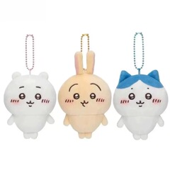 日本ちいかわ（ちいかわ）自虐系熊ウサギ小八ぬいぐるみ人形ペンダント親友卸売