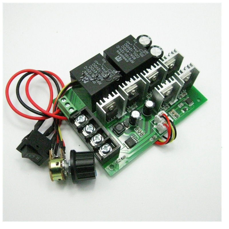 大功率40A正反转 电机调速器 有刷马达正转反转控制器 12V24V36V