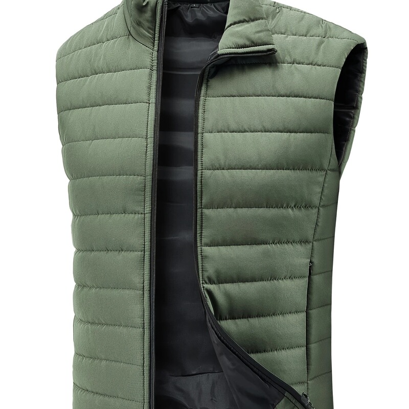 Cross-Border Wholesale Cotton Vest for Men, Spring and Autumn Korean Style Casual Winter Trendy Sleeveless Jacket with Cotton Lining Cross-Border Wholesale Cotton Vest for Men, Spring and Autumn Korean Style Casual Winter Trendy Sleeveless Jacket with Cotton Lining
