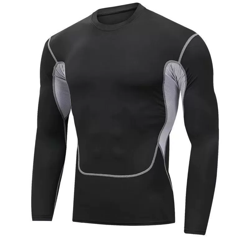 Base quick dry fashionable comfortable breathable long-sleeve, tight, maxi length, for running