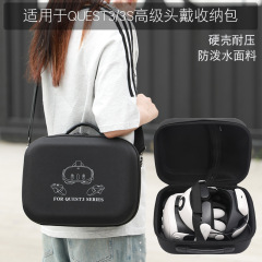 BKANOはQUEST3収納バッグVRアドバンストヘッドセット3S収納バッグ収納ボックスショルダーバッグボックスに適しています