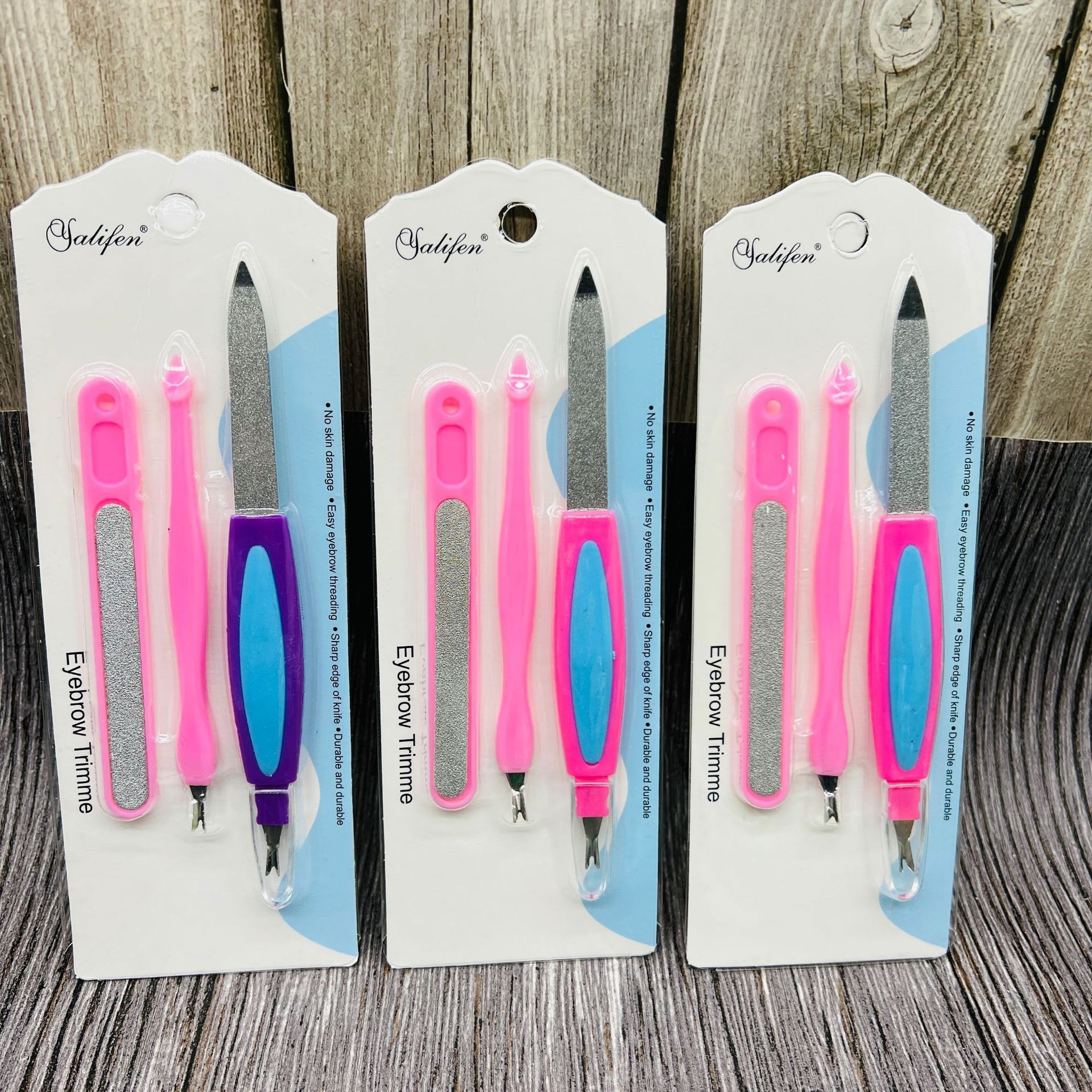 Pieza de belleza de uñas parche de uñas falso con pegamento calcomanías de uñas desgarrable Estudiante Adulto esmalte de uñas