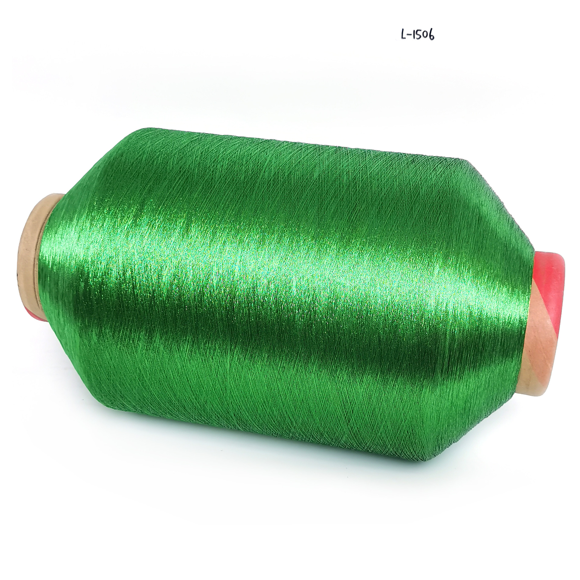 Supplying various colors of MS type gold and silver embroidery threads, specifications optional, high color fastness, suitable for textile and clothing embroidery handcraft.