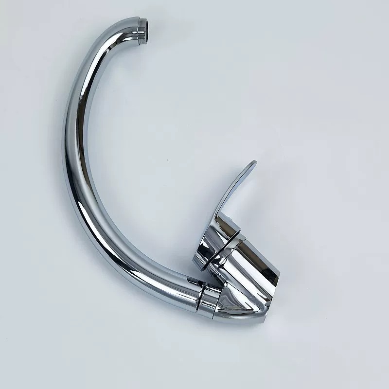 Grifo Mezclador de Cocina de Aleación de Aluminio, Agua Fría y Caliente, Monomando