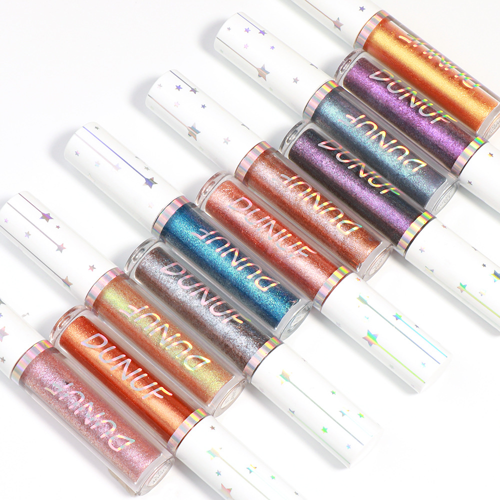 DUNUF 24-color liquid water-based eyeshadow with pearlescent long-lasting water resistance. Check it out! Disclaimer for links undefined