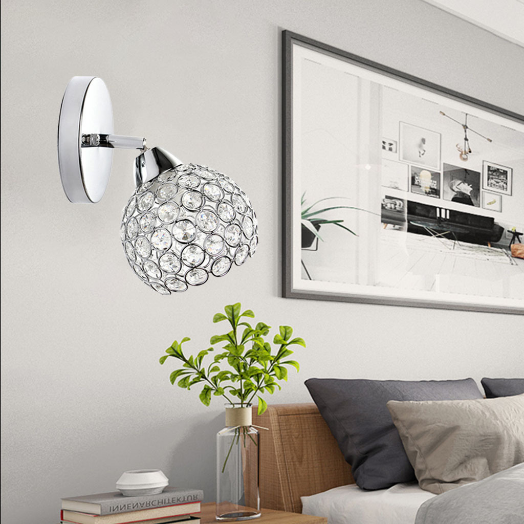 Amazon americano moderno minimalista cristal espejo frontal lámpara interior dormitorio vestidor espejo gabinete pared lámpara de pared de acero inoxidable