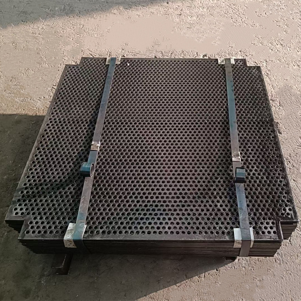 万诺 5个厚碳钢板铁板冲孔  5mm-10mm孔铁板冲孔筛网板加工