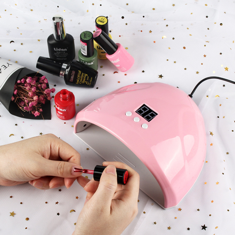 Luz de manicura Luz de manicura USB pequeña de secado rápido Máquina de fototerapia Mini esmalte de uñas Lámpara para hornear Lámpara de fototerapia uv