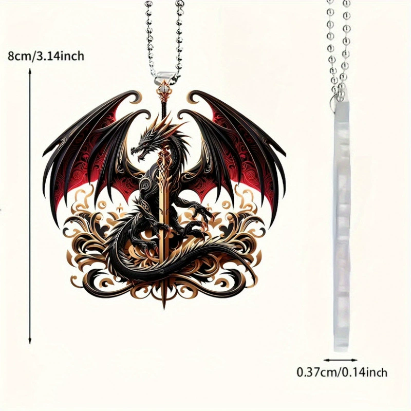 Трансграничные новые акрилы 2D плоские подвески