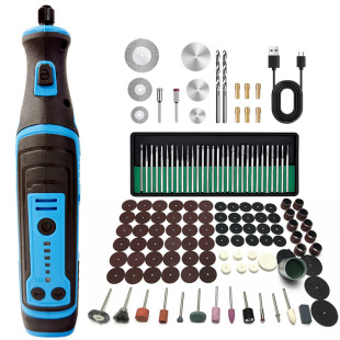 Cross-border 137PC speed control mini grinder charging grinder wireless punching machine engraving and polishing hand-made 8V