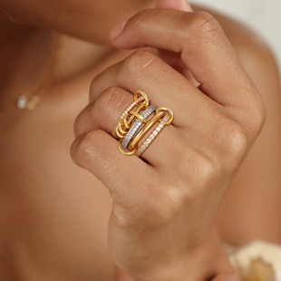 �W���羳18K��ƴɫ�����ʯ��ָ�ٴ��ѯB�OӋָ�h���R�drings