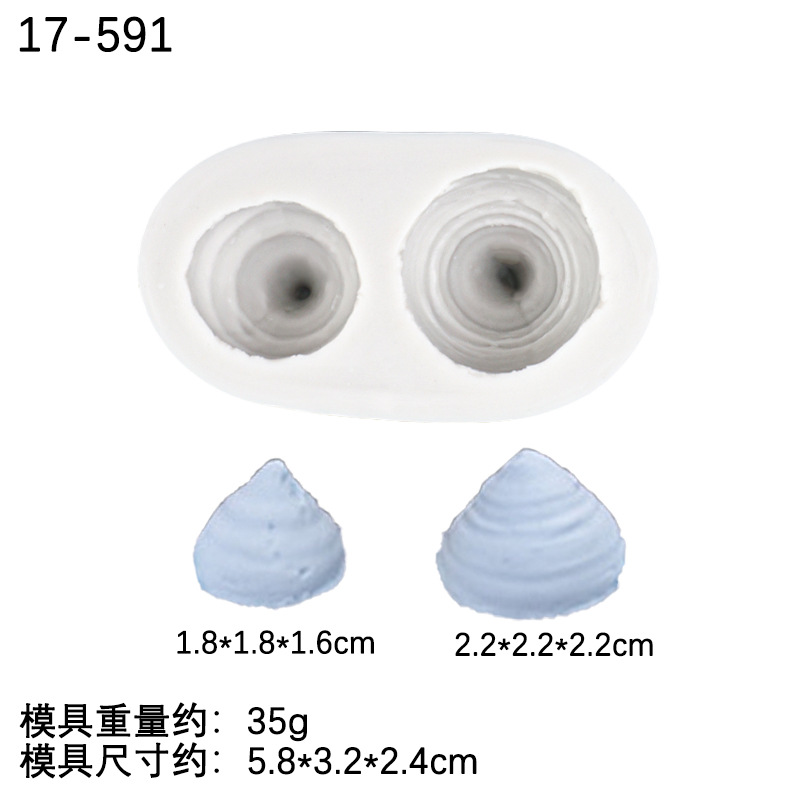 5 galletas crema grano forma silicona molde simulación cerámica suave arcilla alimentos pastel de chocolate Decoración