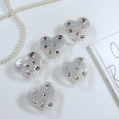 韓國ins風閃粉水鑽寶石氣囊支架手機殼可伸縮背貼穩固看追劇神器