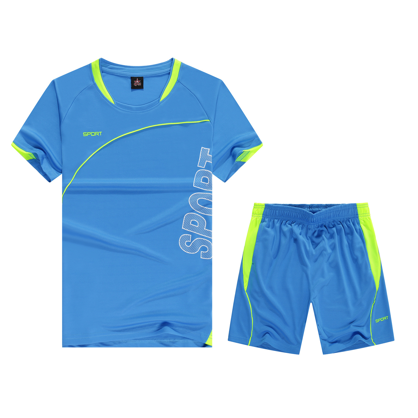 Venta directa de fábrica verano nuevo estilo de manga corta para hombres y mujeres ropa deportiva para correr, camiseta de fitness, ropa de entrenamiento de secado rápido transpirable