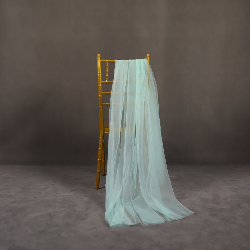 Sillas de boda transfronterizas cortina tela